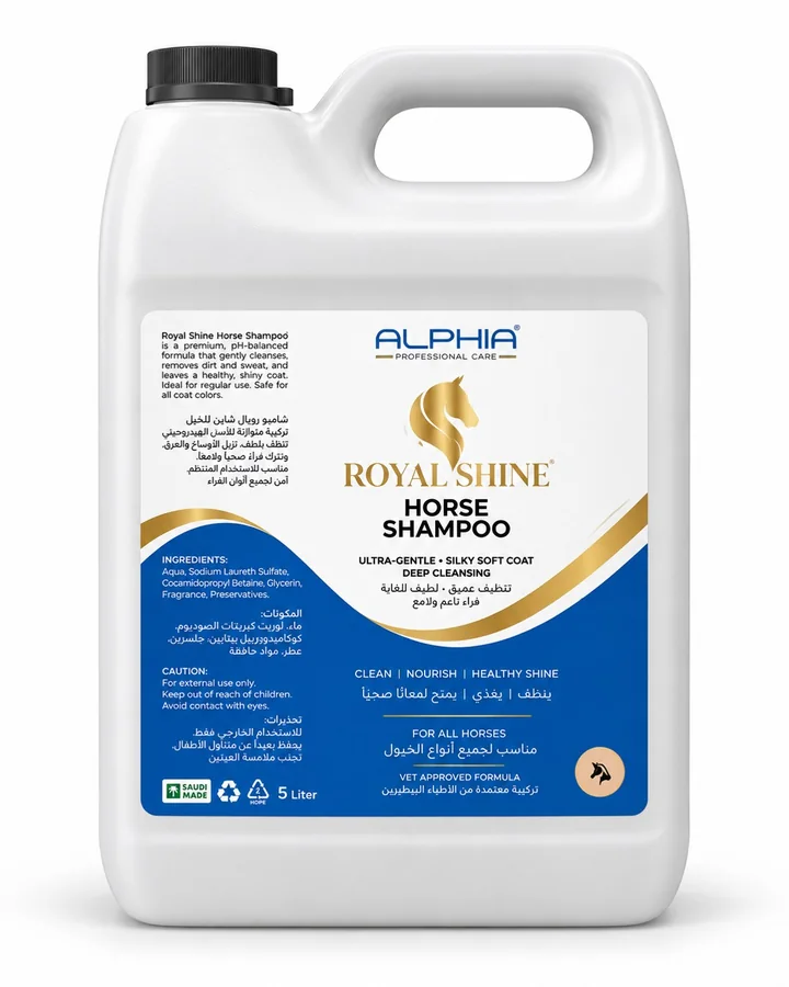 شامبو Royal Shine للخيول