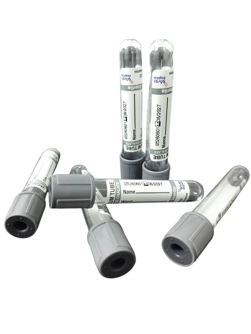Vacuum Blood Collection Tubes — Fluoride Oxalate
